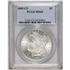 Image 1 : 1885-CC S$1 MS65 PCGS. The brilliant surfaces display 