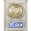 Image 2 : 1885-CC S$1 MS66 PCGS. Delightfully toned with a golde 