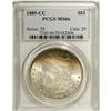 Image 1 : 1885-CC S$1 MS66 PCGS. Lightly abraded, as one would e 