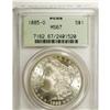 Image 1 : 1885-O S$1 MS67 PCGS. Among the finest graded of this 