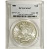 Image 1 : 1886 S$1 MS67 PCGS. This bright Superb Gem is snow-whi 
