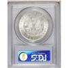 Image 2 : 1887/6-O S$1 MS63 PCGS. VAM-3. A Top 100 Variety. A lu 