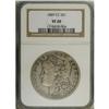 Image 1 : 1889-CC S$1 VF20 NGC. A moderately worn example of thi 