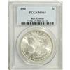 Image 1 : 1890 S$1 MS65 PCGS. Ex: Ray George. Nicely struck over 