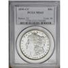 Image 1 : 1890-CC S$1 MS63 PCGS. A brilliant and lustrous Mint S 