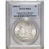 Image 1 : 1890-CC S$1 MS64 PCGS. Very sharply struck devices, w 