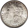 Image 1 : 1890-CC S$1 MS65 NGC. Booming luster exudes from brigh 