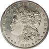 Image 1 : 1890-CC S$1 MS64 Deep Mirror Prooflike PCGS. Thin gold 