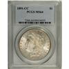 Image 1 : 1891-CC S$1 MS64 PCGS. VAM-3. A Top 100 Variety. The " 