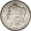 Image 1 : 1891-CC S$1 MS65 PCGS. Even though 1.6 million pieces 