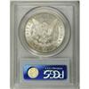 Image 2 : 1892-CC S$1 MS63 PCGS. A bold striking that is untoned 