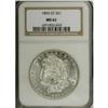 Image 3 : 1893-CC S$1 MS61 NGC. Glittering mint frost covers eac 