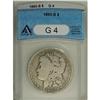 Image 1 : 1893-S S$1 Good 4 ANACS. The mintmark is filled but un 