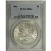 Image 3 : 1894 S$1 MS62 PCGS. This sharply struck Mint State pie 