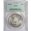 Image 1 : 1894-S S$1 MS64 PCGS. Minor haze in the fields scarcel 