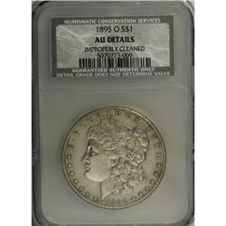 1895-O S$1 --Improperly Cleaned--NCS. AU Details. This 