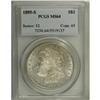 Image 3 : 1895-S S$1 MS64 PCGS. Bright and semi-prooflike, with 