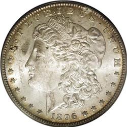 1896-O S$1 MS62 PCGS. Ex: Ray George. A lustrous examp 