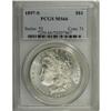 Image 1 : 1897-S S$1 MS66 PCGS. Well struck, fully lustrous, and 