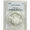 Image 1 : 1898 S$1 MS66 Prooflike PCGS. Ex: Ray George. Moderate 