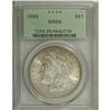 Image 1 : 1899 S$1 MS65 PCGS. Wayne Miller Plate Coin. Brilliant 