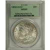 Image 3 : 1900-O/CC S$1 MS65 PCGS. Considerable evidence of the 