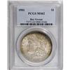 Image 3 : 1901 S$1 MS62 PCGS. Ex: Ray George. A lustrous and wel 