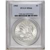 Image 1 : 1903 S$1 MS66 PCGS. Highly lustrous surfaces are essen 