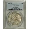 Image 1 : 1921-D S$1 MS66 PCGS. Ex: Ray George. Well struck over 