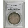 Image 3 : 1879 S$1 PR64 PCGS. Deep mauve-gray patina covers most 