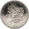 Image 1 : 1880 S$1 PR64 Cameo NGC. Crisply struck with dark, wat 