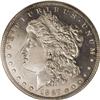 Image 1 : 1887 S$1 PR66 Cameo NGC. An impressively low mintage p 