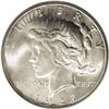 Image 1 : 1927 S$1 MS65 PCGS. Brilliant-white surfaces with an a 