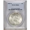 Image 1 : 1927-S S$1 MS64 PCGS. Exuberant luster flashes from th 
