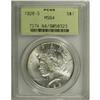 Image 1 : 1928-S S$1 MS64 PCGS. A largely silver-white example w 
