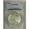 Image 3 : 1934-S S$1 MS64 PCGS. The series key, with a mintage j 