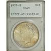 Image 1 : 1935-S S$1 MS65 PCGS. Above-average design definition 
