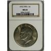 Image 1 : 1972 $1 Type One MS65 NGC. Delicate apricot and steel- 