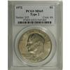 Image 3 : 1972 $1 Type Two MS65 PCGS. The Type Two reverse featu 