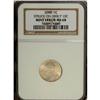 Image 3 : 2000 1C Lincoln Cent--Struck on a 2000-P Dime--MS68 NG 