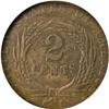 Image 2 : 1864 2C Large Motto Two Cent Piece--Struck on a Bronze 