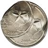 Image 2 : 2004-D 25C Texas Quarter--Double Struck, Second Strike 