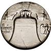 Image 2 : Undated Franklin 50C --Struck on a Dime Planchet--MS63 