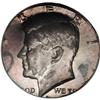 Image 1 : Undated 50C Kennedy Half--Struck on Brazil 10C--MS65 P 