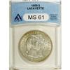 Image 1 : 1900 S$1 Lafayette Dollar MS61 ANACS. DuVall 2-C. A lu 