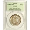 Image 3 : 1921 50C Alabama MS66 PCGS. The obverse is well struck 