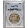 Image 1 : 1921 50C Alabama 2x2 MS65 PCGS. A coating of powder-bl 