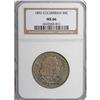 Image 1 : 1892 50C Columbian MS66 NGC. A hint of reflectivity en 