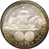 Image 2 : 1892 50C Columbian MS67 NGC. The 89 in the date is lig 