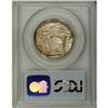 Image 2 : 1922 50C Grant no Star MS66 PCGS. Medium honey and ivo 
